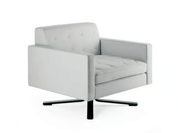 KENNEDEE - Armchair with 4-spoke base by Poltrona Frau - view 2